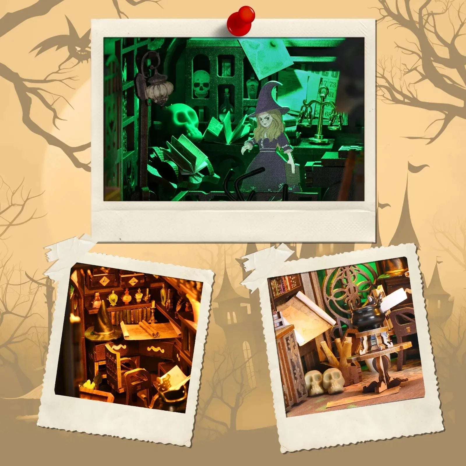 The Monster's House | DIY Book Nook Kit