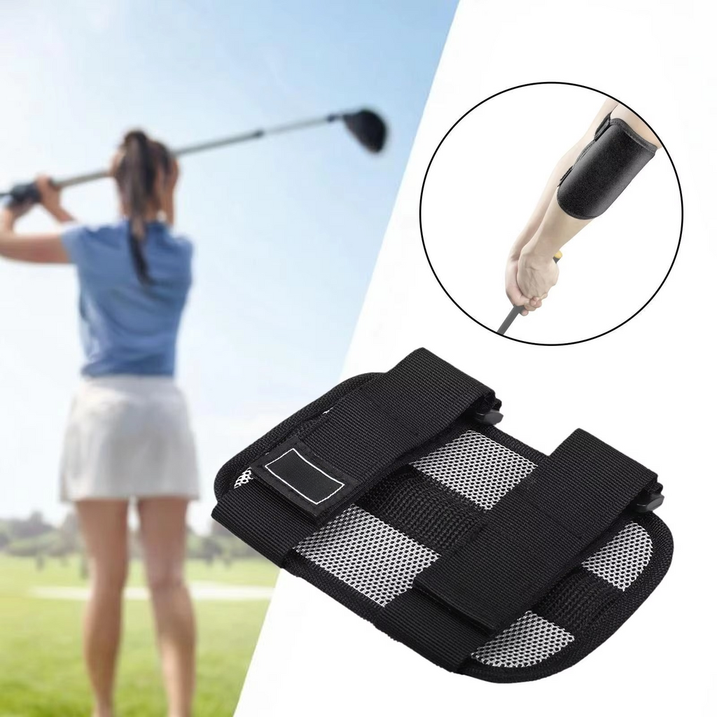 Golf Swing Trainer Elbow Straightening Aid for Beginners – Lightweight Nylon Posture Correction Tool