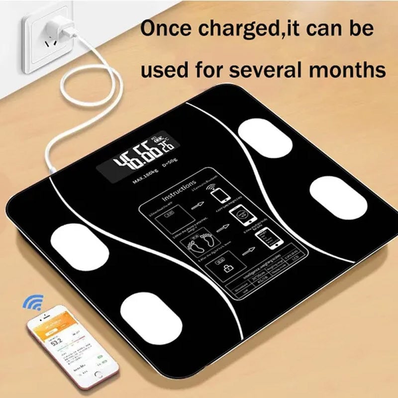 Functional LED Digital Body Fat Scale