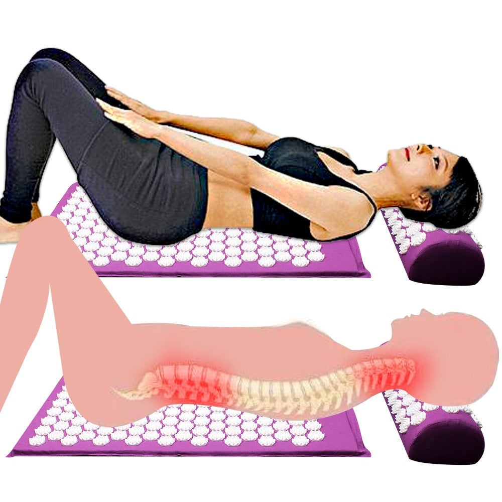 Acupressure Yoga Mat & Cushion Set - RelaxMat
