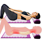 Acupressure Yoga Mat & Cushion Set - RelaxMat