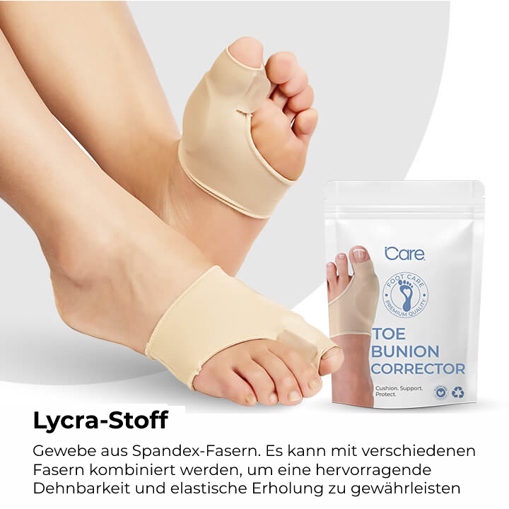 Hallux Valgus Corrector 2.0 – corrective support – pain relief – comfortable – wall clock