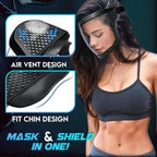 Full face protection industrial mask for pesticide spray