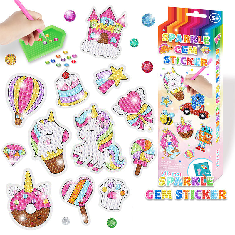 DIY Kids Freestick Cartoon Diamond Painting