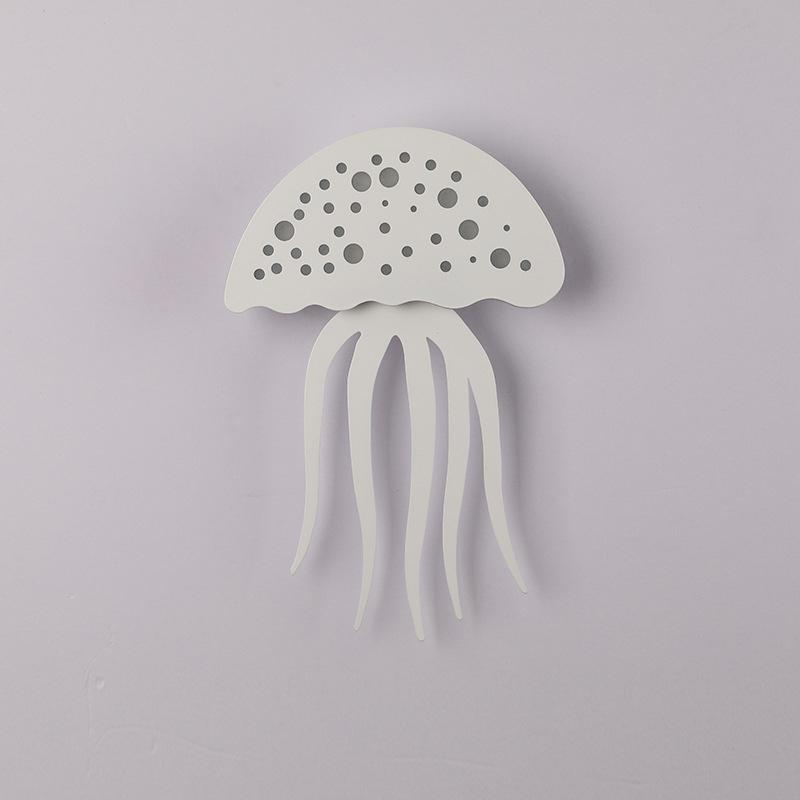 Modern creative 1-Light LED Jellyfish Wall Light
