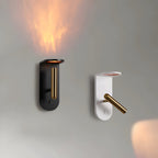Adjustable Nordic LED Wall Light with Flame Effect
