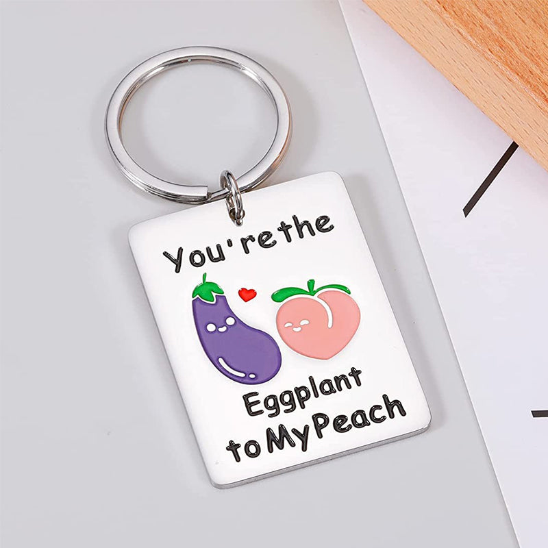You are the eggplant to my peach
