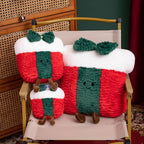 Christmas Gingerbread Man Plush Cushion Pillow