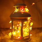 Modern Thanksgiving Maple Acorn Pumpkin Decoration 30 LED String Lights
