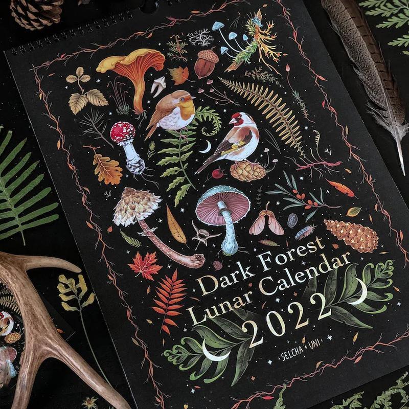 2023 Dark Forest Moon Calendar