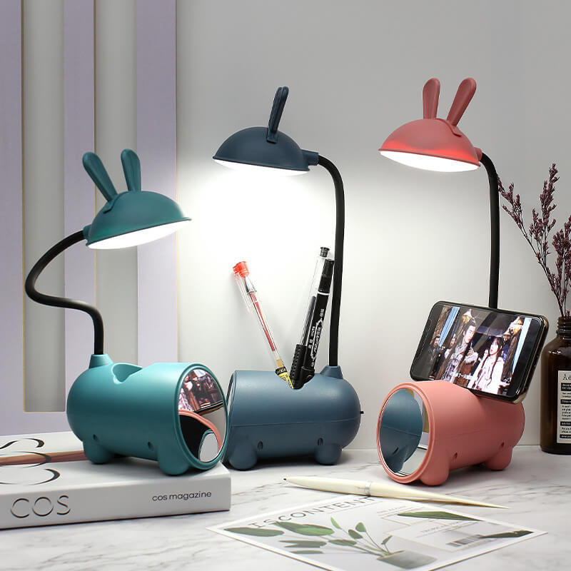 Creative LED Touch Lamp with Pen Holder | USB Charging Function | Desk Lamp | Children's Room Decor