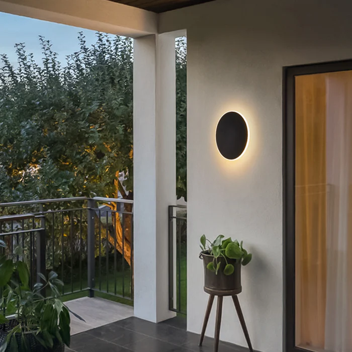 Elegant Round LED Wall Light