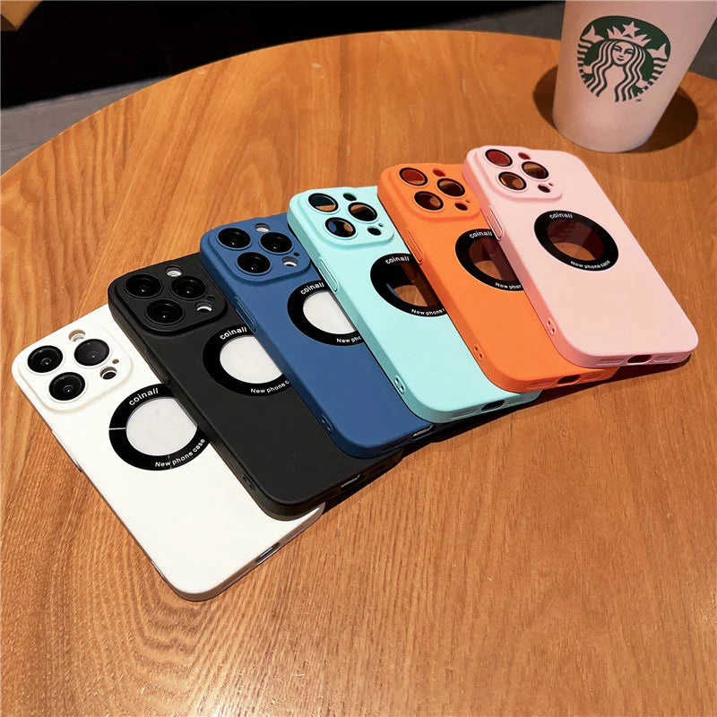 Stylish Magnetic Charging Case for iPhone