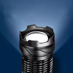 Long-distance white laser ultra-bright flashlight
