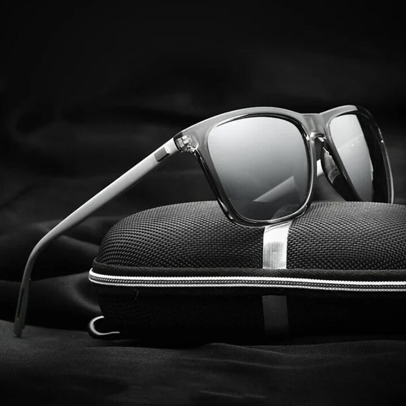 Polarized Sunglasses with Aluminum-Magnesium Frame