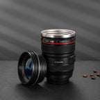 Camera Lens Inspired Insulated Cup Coffee Mug