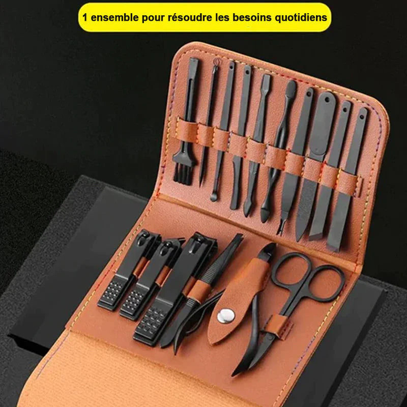 16-piece nail clipper set