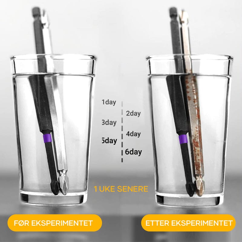 D1 Anti-slip and shock-resistant bits with Phillips screwdriver bits