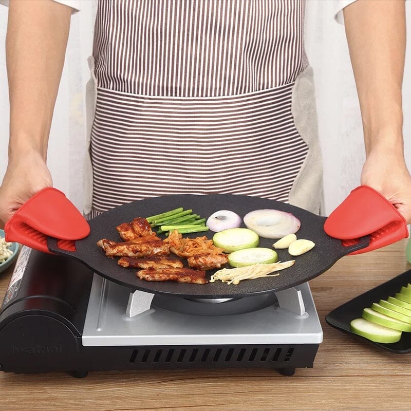 Non-stick round baking pan