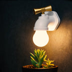 Modern creative faucet ABS PC USB LED night light wall lamp