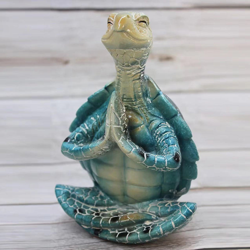 Sea Turtle Meditation Home Decoration
