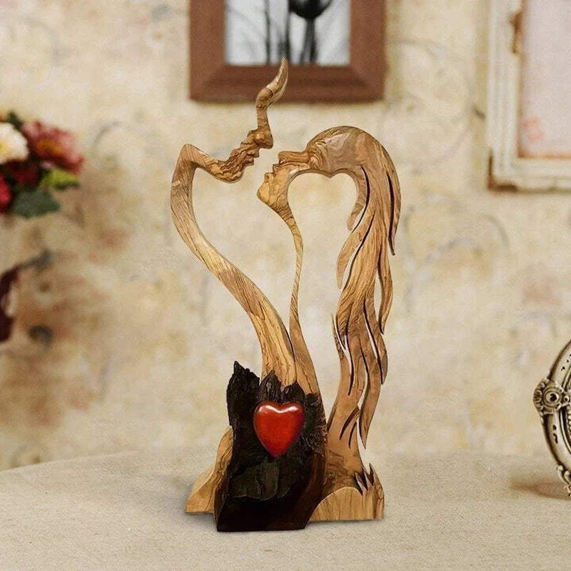 Love Eternal Wooden Decorations Ornaments