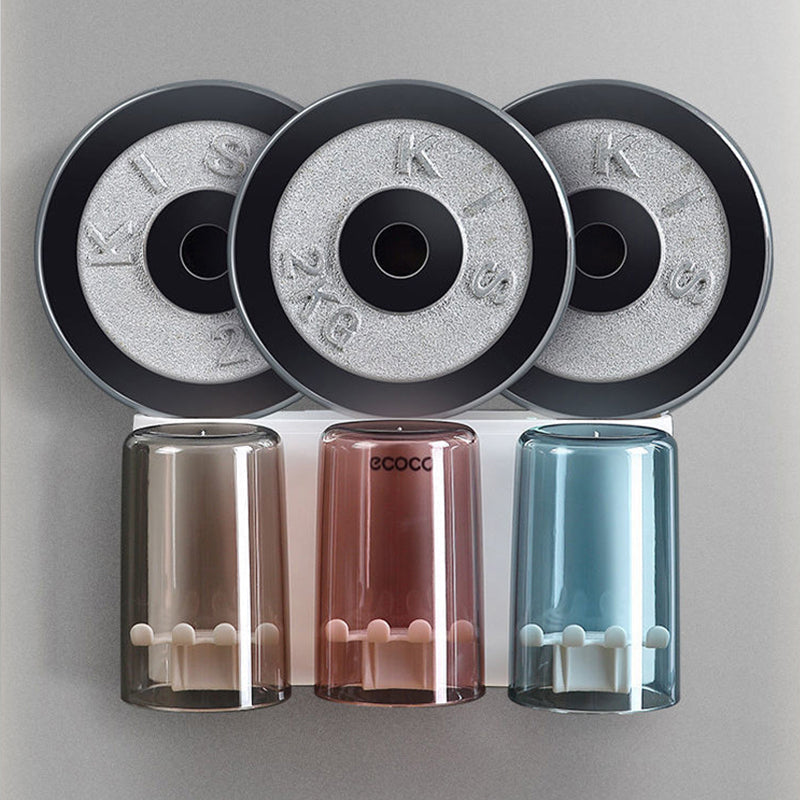 Gap-free toothbrush holder