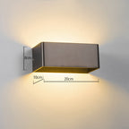 Luxury Cube-shaped Wall Lamp Modern Design for Stylish Mood Lighting