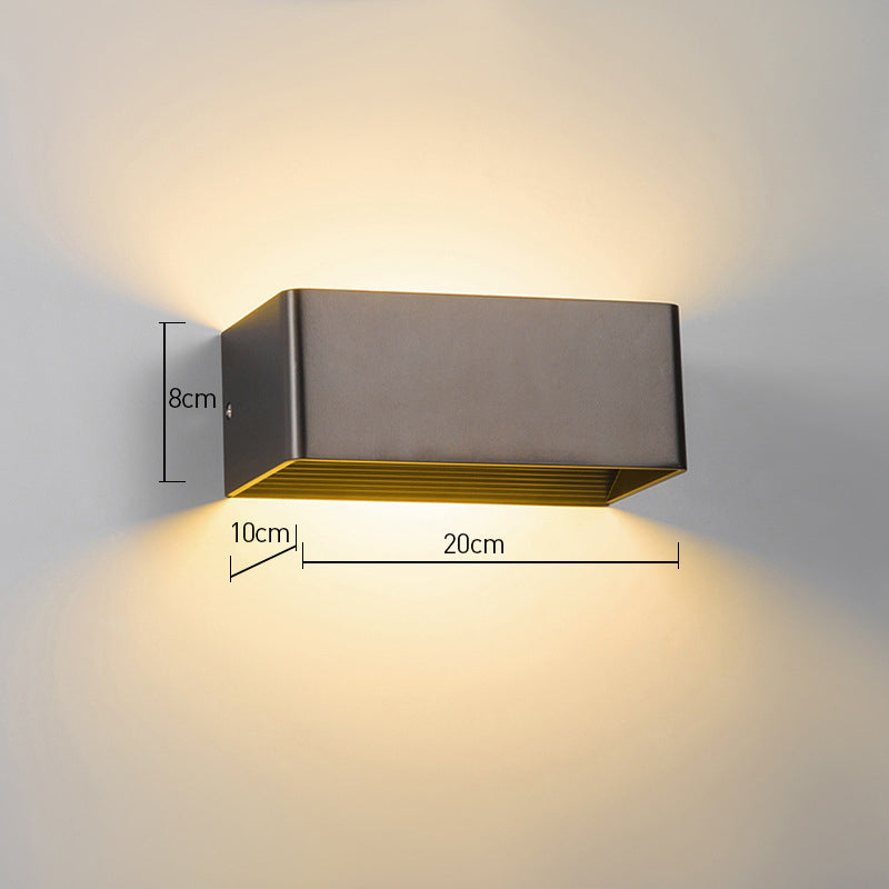 Luxury Cube-shaped Wall Lamp Modern Design for Stylish Mood Lighting