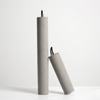 StoneCast Industrial Cylinder Pendant Light made of Concrete | 1 Light | Smooth or Rough Surface