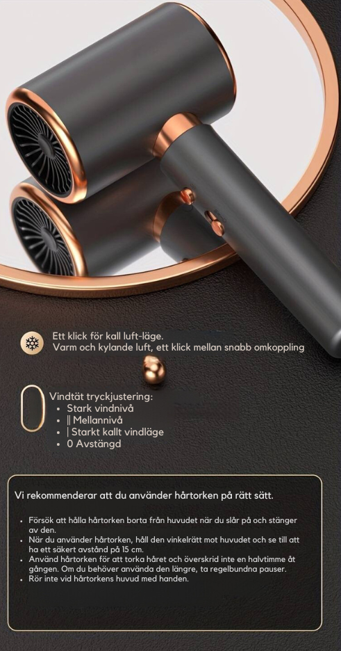 BreezeBlow – Quick drying without heat damage for luminous hair