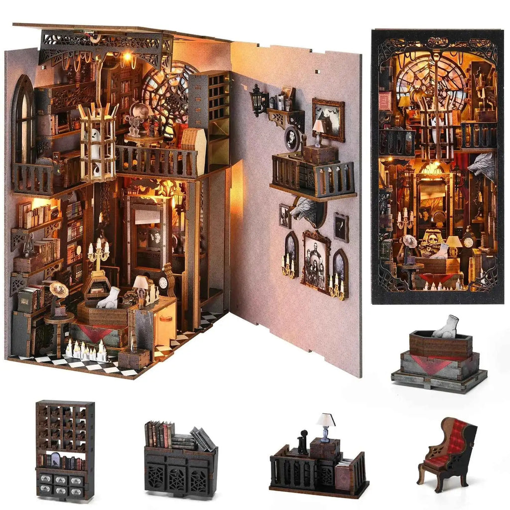 The Dark Family DIY Book Nook Kit