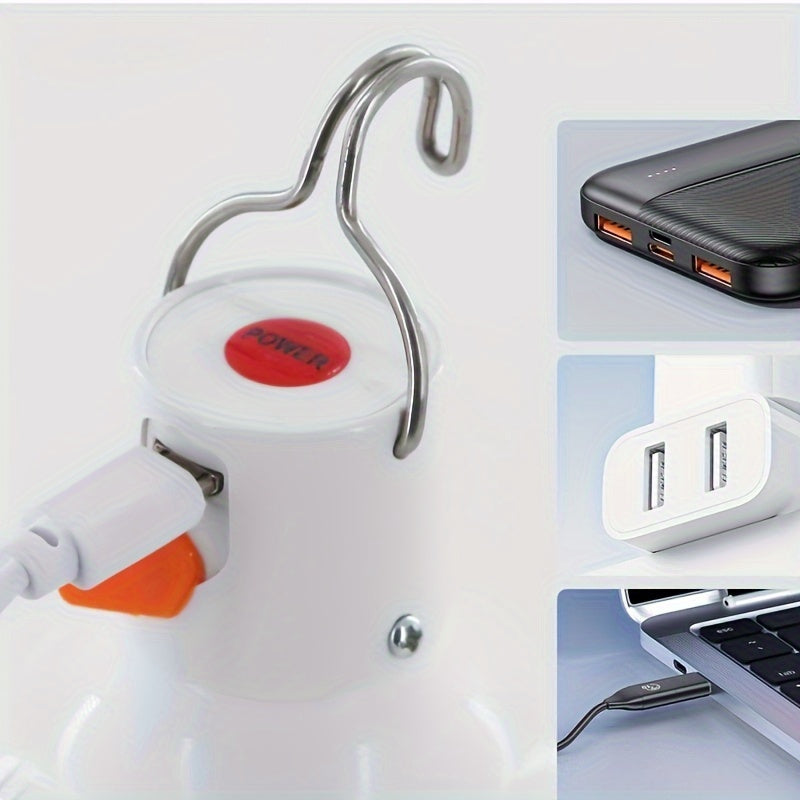 PowerGlow LED Lamp – Rechargeable USB lamp with Lithium battery and ABS Housing
