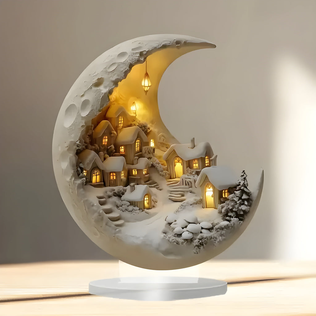 MoonlitHaven - Enlightened Moon City for elegant decor