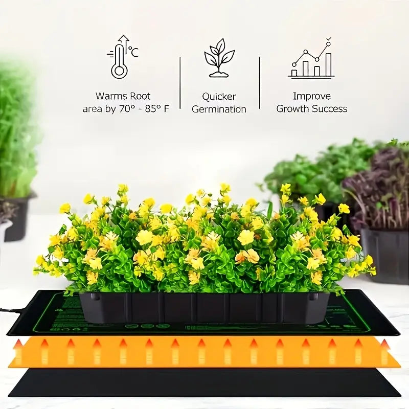 Heating mat for seedlings – Temperature control for faster germination and growth