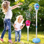 Automatic Bubble Maker for Kids | BubbleFun Magical Bubble Play | 20,000+ Bubbles/Min | Adjustable Height | Portable