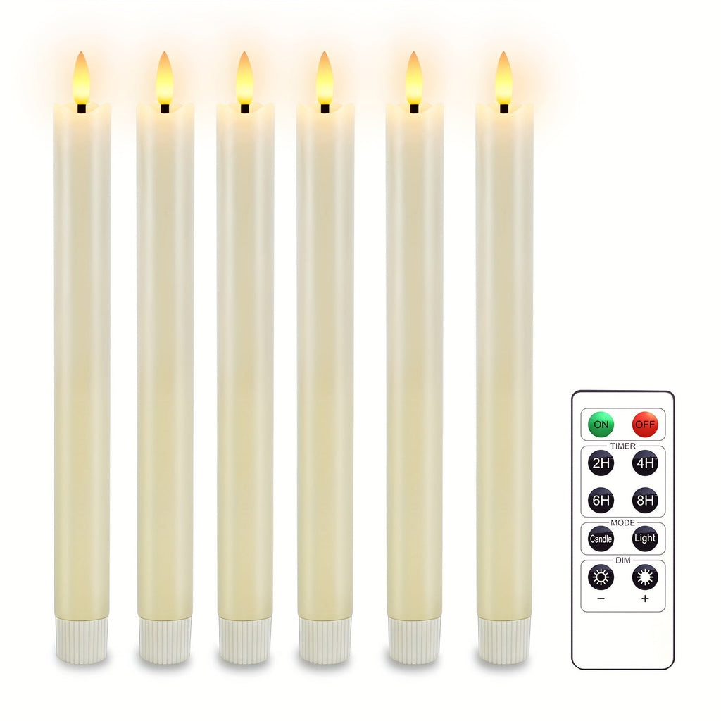 Eebuss Flameless Cone Candles – Realistic LED Effect