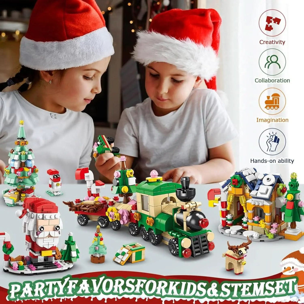 Creative Christmas building set for children aged 6 and over