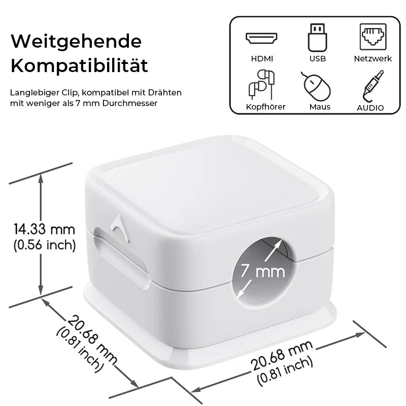 Magnetic Cable Storage Organizer