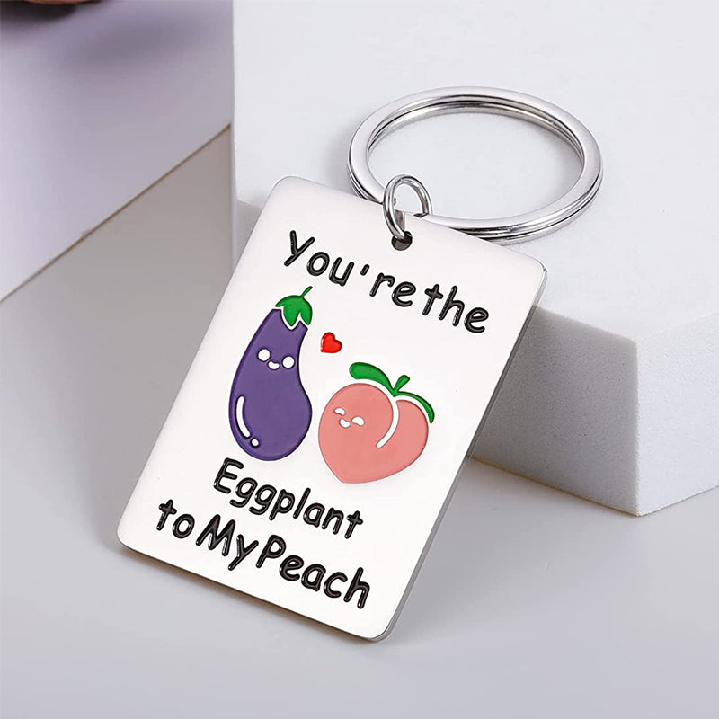 You are the eggplant to my peach