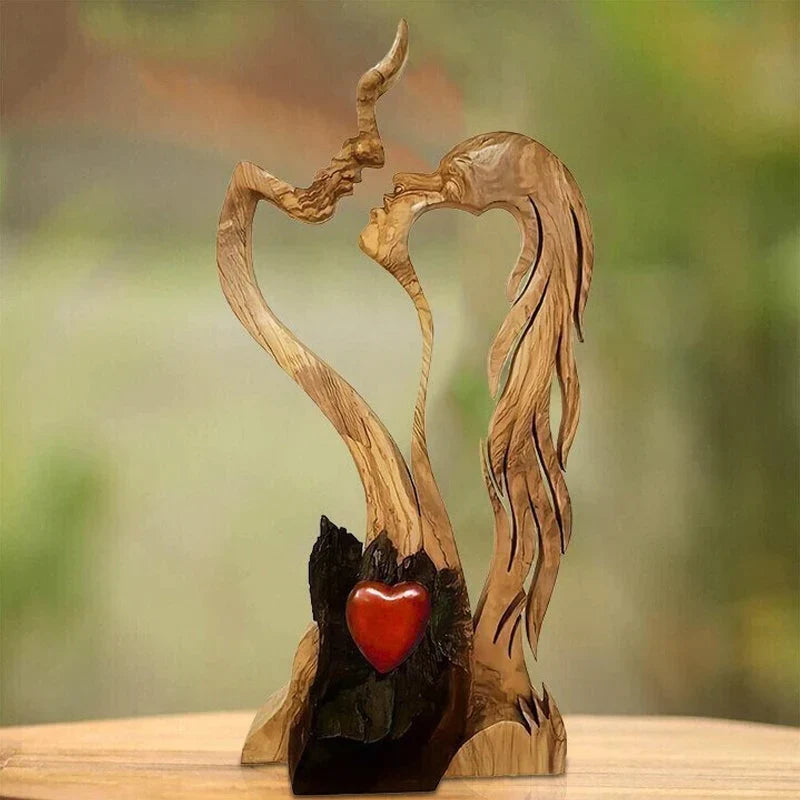 Love Eternal Wooden Decorations Ornaments