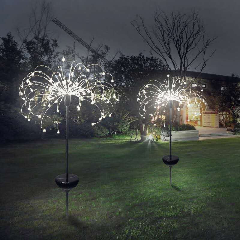 Waterproof Solar Garden Firework Lamp