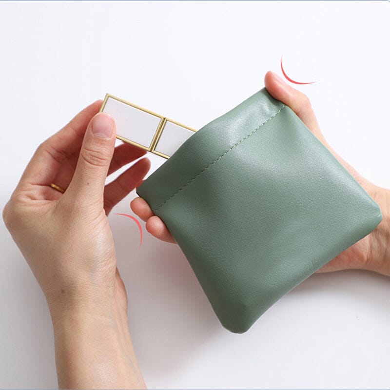 PU leather bags cosmetic pouch