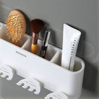 Gap-free toothbrush holder