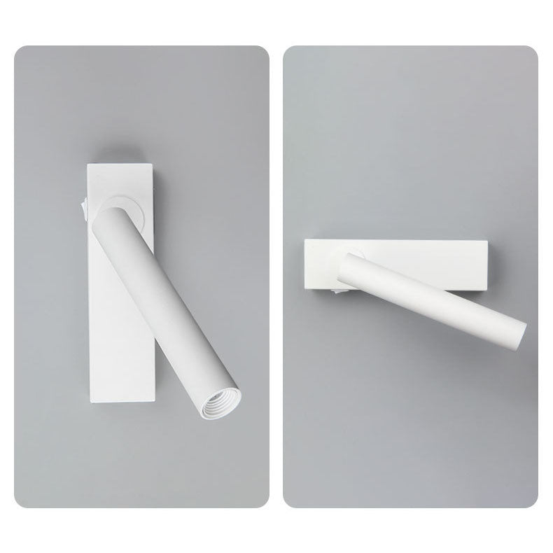 LumeFocus Rectangular LED Wall Light | Adjustable Angle | Minimalist Design | Reading Lamp | Warm Light