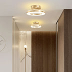 ZAYNO Black LED Ceiling Light – Modern Flush Mount