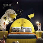 CosmoBuddy Astronaut Wall Lamp | Creative Design | Resin & ABS | LED Bedroom Light