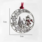 Solid Tin Christmas Decoration