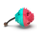 Round Food-Dispensing Puzzle Ball for Dogs