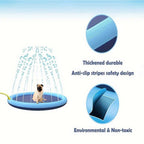 PawSplash Dog Bath – Inflatable Water Mat with Sprayers for Pets